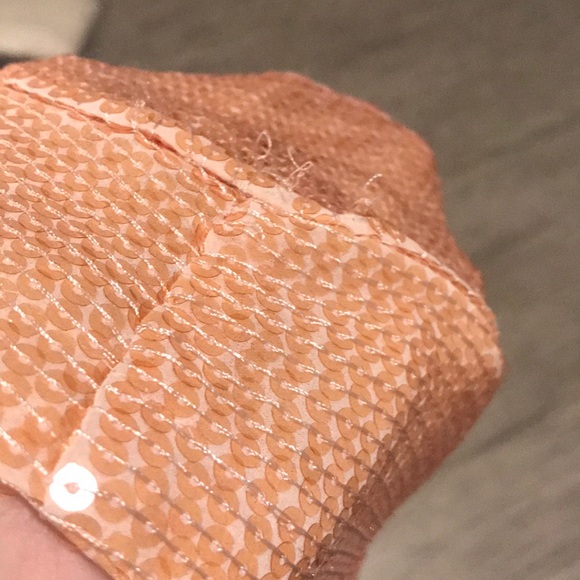 LOWEST PRICE Free People pink sequin backless top - Picture 6 of 6